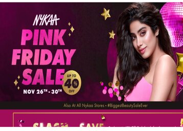 Nykaa Pink Friday Sale: Get Up to 85% Off