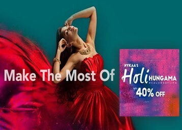 Nykaa Cosmetics Sale 2021 - Upto 40% Off with Holi Hungama