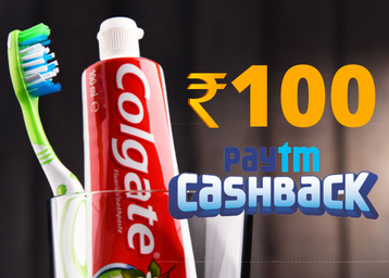 colgate cashback paytm