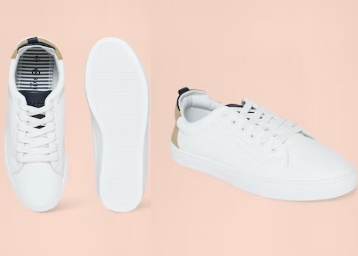 Must Buy - BYFORD White Sneakers At Rs.199 [ 9 & 10 Size Left ]