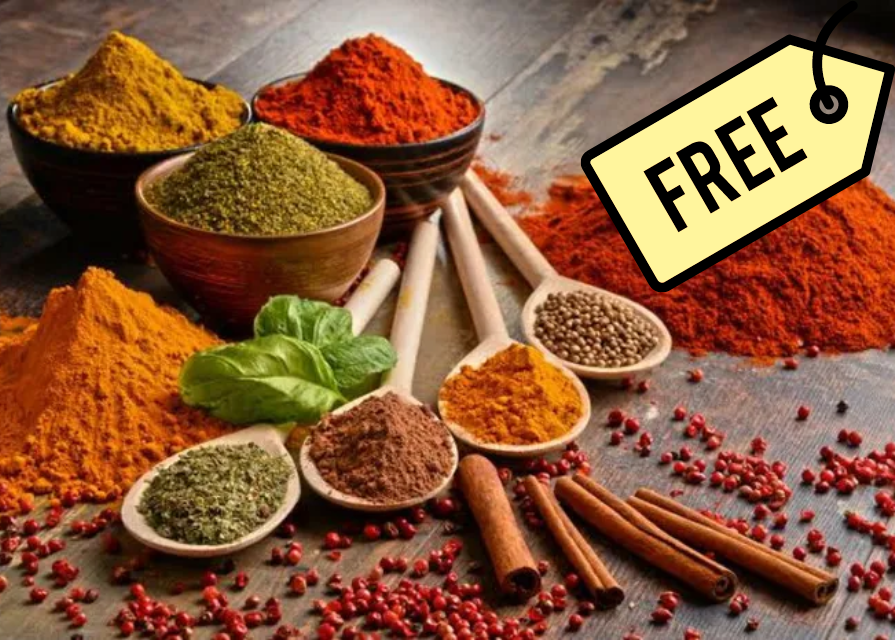 Freebie - Homemade Spices Combos For Free [Pay Shipping]