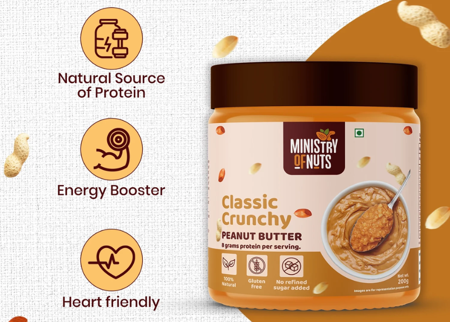 Freebie Ministry Of Nuts Peanut Butter For FREE [Pay Shipping Only]