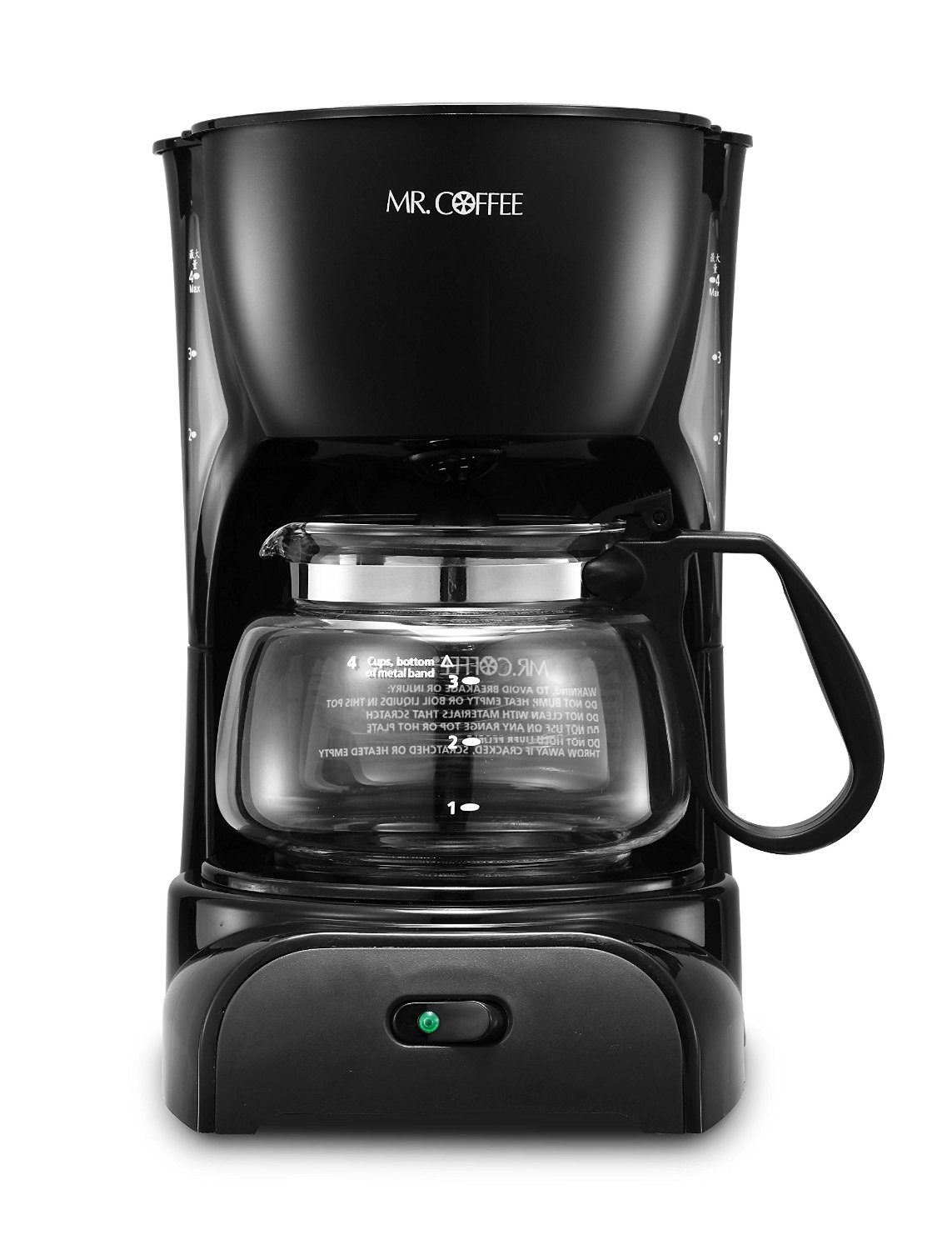 Mr. Coffee BVMCDR5 650Watt 4Cup Coffee Maker (Black) 58 off