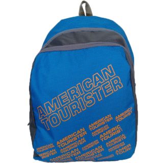 American Tourister Backpack Blue Grey 