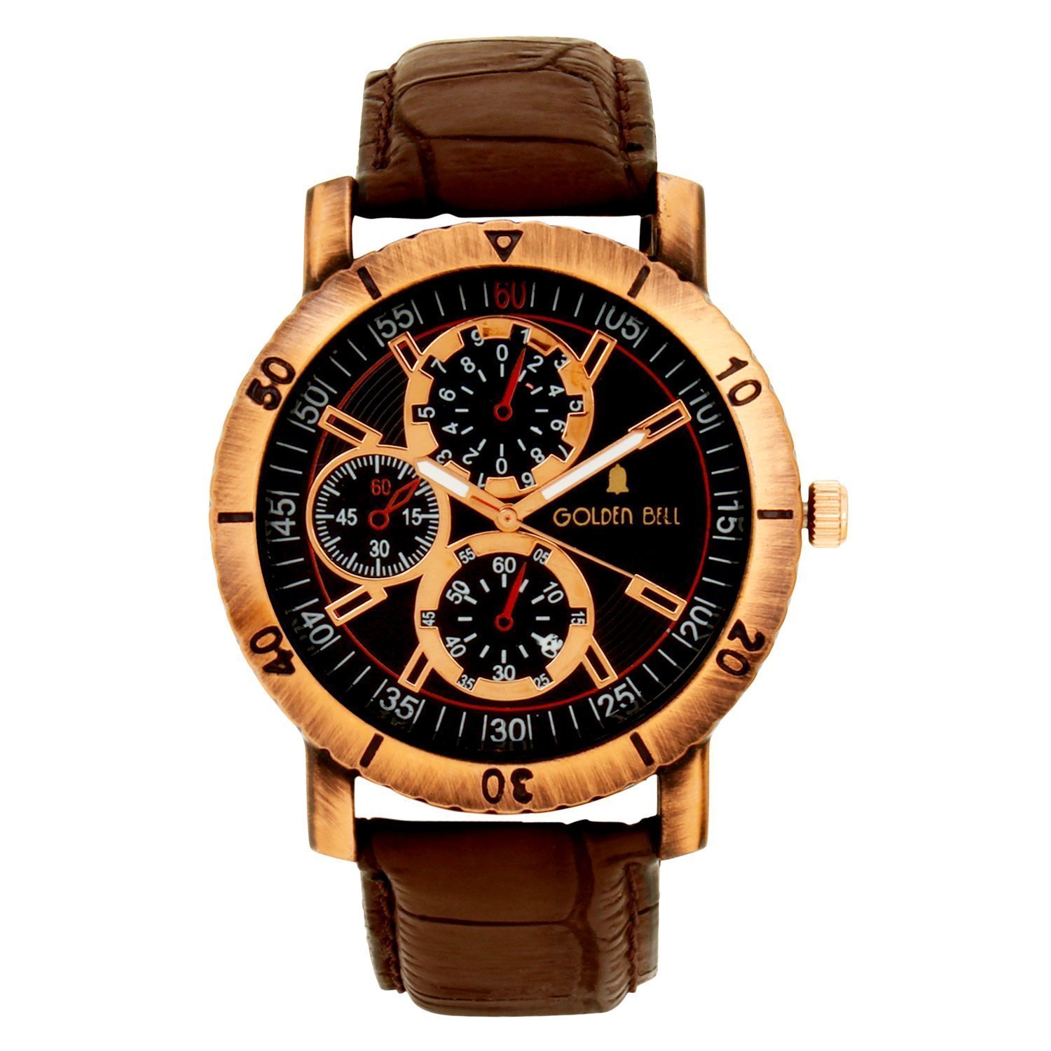 Golden bell watch on sale price