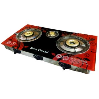 surya 3 burner gas stove automatic