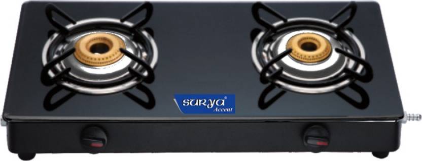 surya accent gas stove 2 burner price