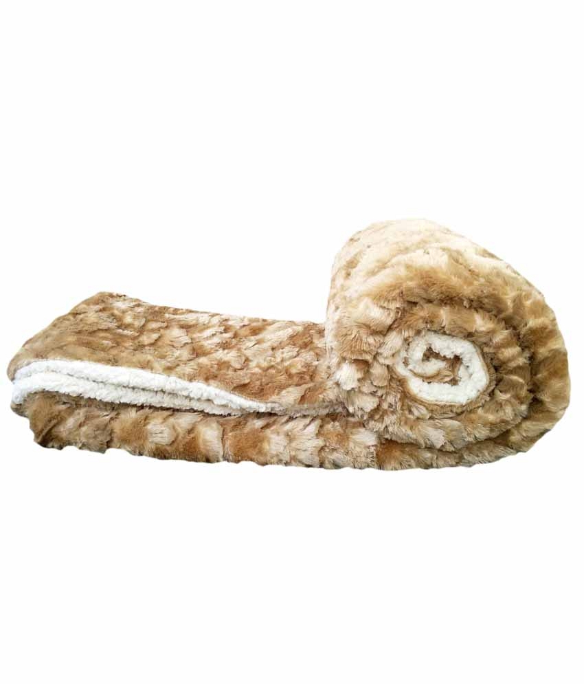 JK handloom Ladakhi Chingu Fur Woolen Double Blanket at 69 Off