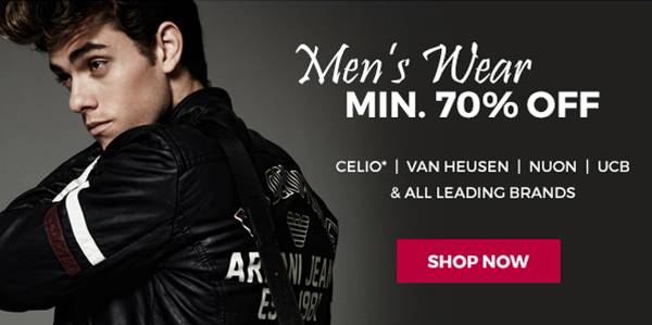 Get Minimum 70%off on Men Get Minimum 70%off on Men