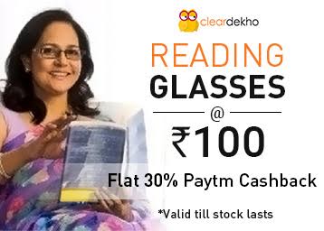 Reading Glasses at Rs. 100 + FLAT 30%Cashback Via Paytm Reading Glasses at Rs. 100 + FLAT 30%Cashback Via Paytm discount offer