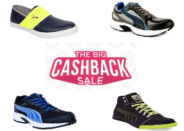Big Cashback Sale : Grab Puma Shoes at Up to 65%Off Big Cashback Sale : Grab Puma Shoes at Up to 65%Off discount offer