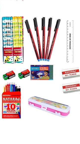 Loot Deal : Nataraj Class Combo (20 Pencil, 5 Pen, 2 Sharpener, 2 Eraser & Lot More) Loot Deal : Nataraj Class Combo (20 Pencil, 5 Pen, 2 Sharpener, 2 Eraser & Lot More) discount offer