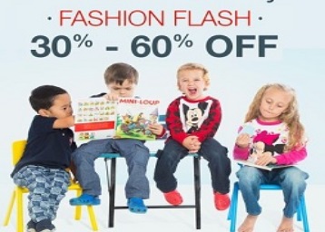 Flash Sale : Kids Clothing Minimum 30-60%Off + FREE Shipping Flash Sale : Kids Clothing Minimum 30-60%Off + FREE Shipping discount offer