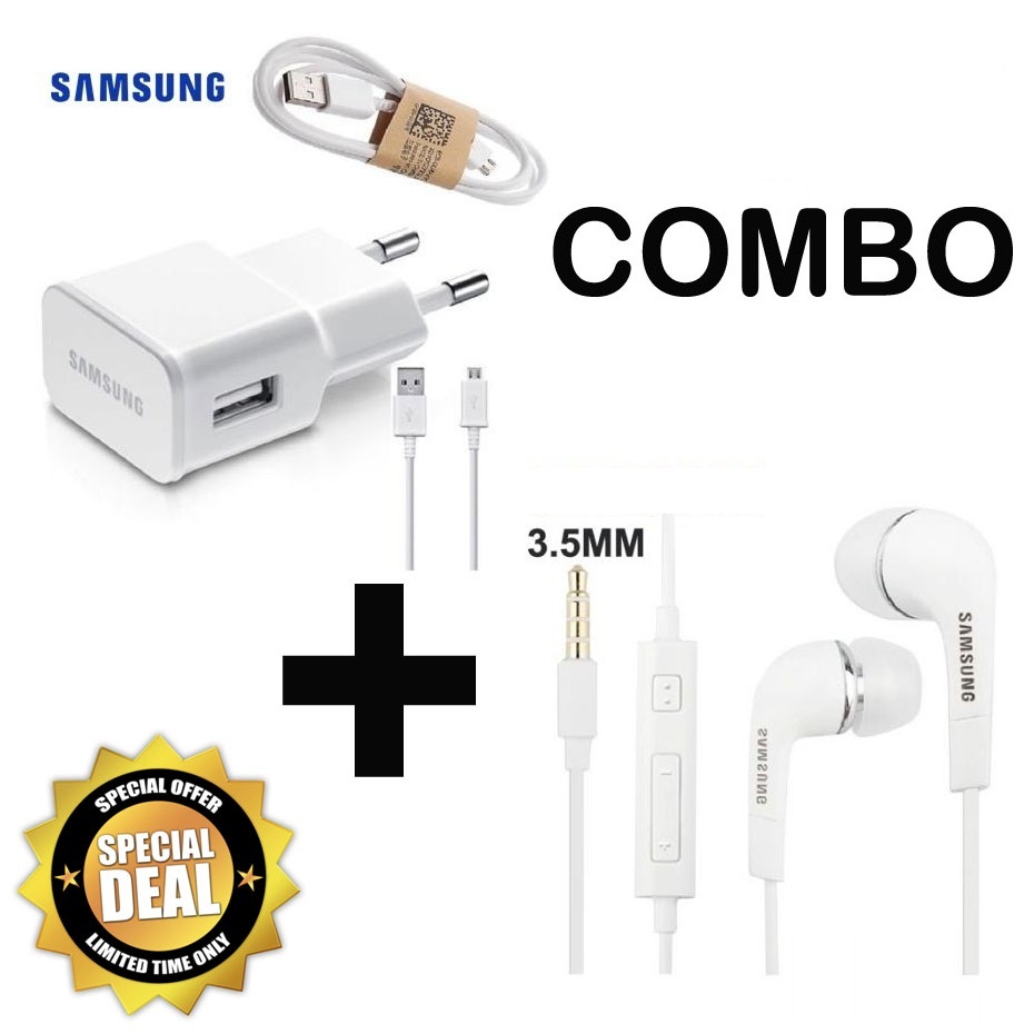 SAMSUNG CHARGER & GALAXY HEADSET WITH REMOTE AND MIC COMBO at Just Rs. 99 SAMSUNG CHARGER & GALAXY HEADSET WITH REMOTE AND MIC COMBO at Just Rs. 99 discount offer