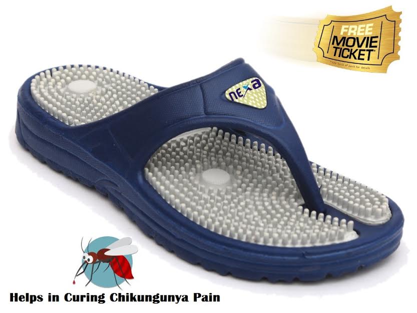 Grab a FREE Movie Ticket with Nexa Acupressure Slippers Grab a FREE Movie Ticket with Nexa Acupressure Slippers discount offer