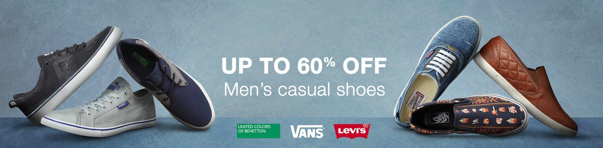 Mens Casual Shoes UPTO 60%OFF Mens Casual Shoes UPTO 60%OFF discount offer