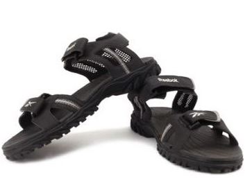 reebok frazer gray floater sandals