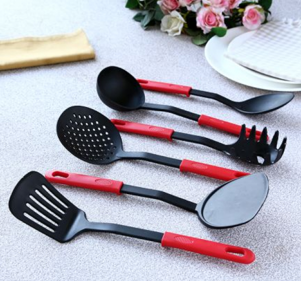Set of 6 Nylon Spoons for NonStick Cookware at Best Price