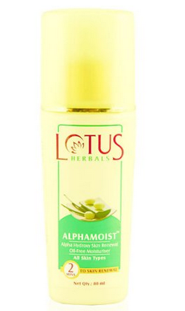 Lotus Herbals Alphamoist Alpha Hydroxy Skin Renewal Oil Free Moisturiser 170ml At Lowest Online At Freekaamaal Com