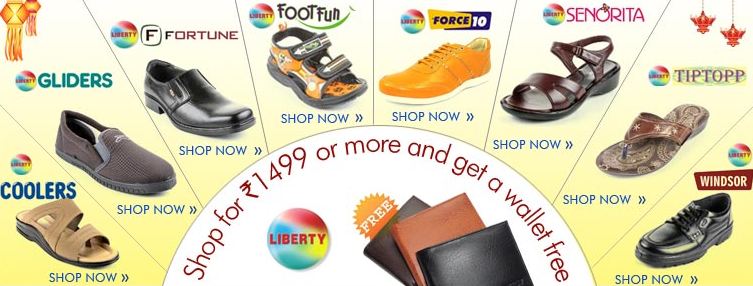 Homeshop18 store footwear offer