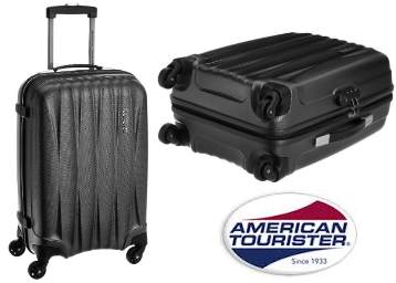 american tourister polycarbonate 55 cms