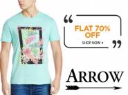 Big Deal:- Arrow T-shirts at Flat 70% Off, starts at Rs. 299 + Rs. 50 Cashback