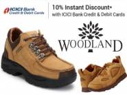 Mega Saving:- Min. 40% off on Woodland + Extra 10% off OR 20% Cashback