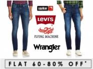 Big Deal:- Top Brand Jeans at Flat 60% - 80% Off + FREE Shipping