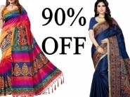 70% - 90% Off : E-vastram Branded Saress From Rs.299{More Offer Inside}