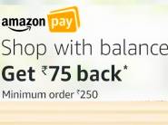 Live Now - Shop For Rs. 250 & Get Flat Rs. 75 Cashback