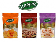 Must buy : Happilo Dry Fruits Upto 40% off + 10% Code + Free BMS Voucher 