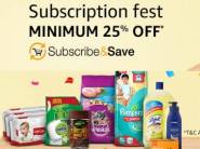 Mega Savings - Extra 15% - 25% OFF on Daily Needs Products [Offers Inside]