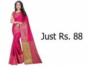 ENDED NOW:- Belaton Saree with Blouse at Just Rs. 88