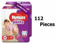 Flat Rs. 630 off:- Huggies Wonder Pants Diapers (112 Pieces) at Rs. 768