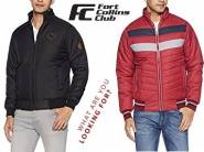 Big Discount:- Qube by Fort Collins Bomber Jacket at Just Rs. 849