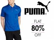Get Flat 80% OFF On Puma Men