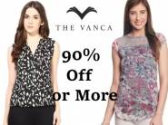 Minimum 90% Off on Vanca Clothing starts from Rs.99