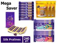 Mega Offers Inside:- Cadbury Dairy Milk Silk Pralines, 240g at Rs. 479