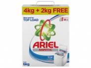 Steal Buy- Ariel Matic Top Load [ 4 K.G + FREE 2 K.G] at Rs. 896