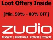 Bumper Discount:- ZUDIO Range at Min. 50% - 80% off, starts at Rs. 49