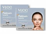 Good Discount - Platinum Facial Kit (Pack of 2) at Rs.341 [MRP Rs. 700]