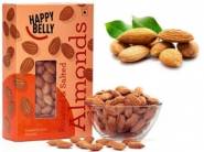 Happy Belly Roasted and Salted Almonds, 250g at Flat Rs. 75 Cashback