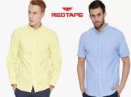 [ 18+ Offers Inside ] Red Tape Shirts Flat 80% Off From Rs. 400