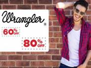 Best Seller - WRANGLER Entire Range at Flat 60% - 80% off + Free Shipping
