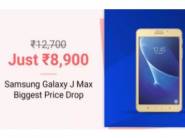 Biggest Price Drop - Samsung Galaxy J Max 8 GB 7 inch with Wi-Fi+4G Tablet 