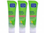 [More Inside] Clean & Clear Pimple Clearing Facial Wash (Set Of 3) at Rs. 179