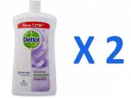Bumper Deal:- Dettol Sensitive Liquid Soap Jar - 900 ml (Pack of 2) at Rs. 276