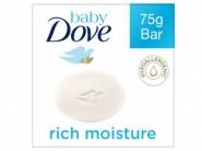 [Buy Up to 30 Quantity] Baby Dove Rich Moisture Bathing Bar, 75g (Sample)