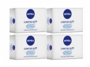 {80% Claimed} Nivea Creme Soap, 125g (Pack of 4) at 50% Off