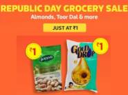 Republic Day Special:- Grocery Products at Rs. 1 [ Shop for Rs. 600, Location Wise ]
